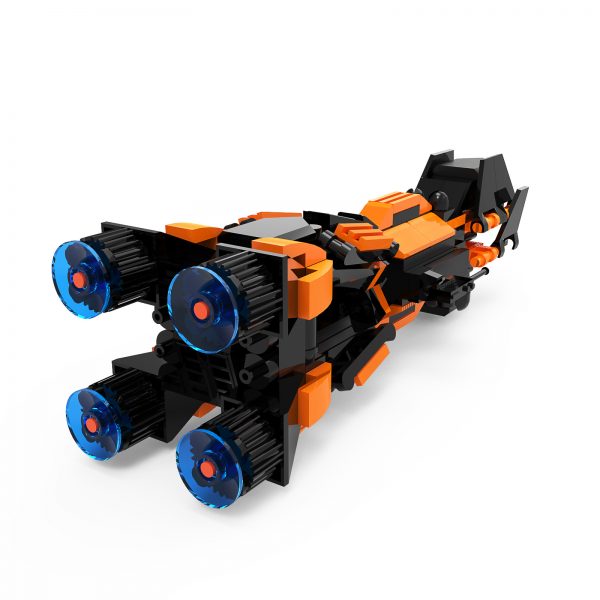 Mocbrickland Moc 60415 Mcrn Donnager Micro (the Expanse) (2)