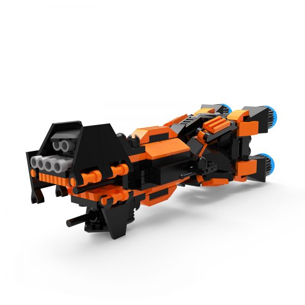 Mocbrickland Moc 60415 Mcrn Donnager Micro (the Expanse) (3)