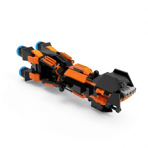 Mocbrickland Moc 60415 Mcrn Donnager Micro (the Expanse) (4)