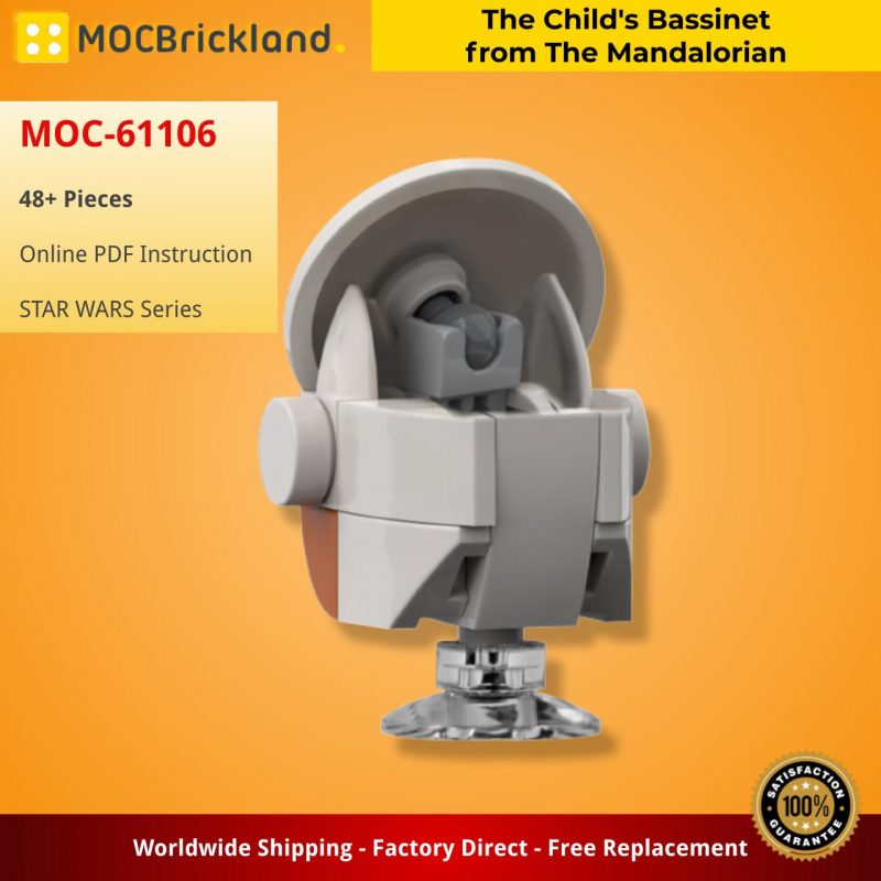 MOCBRICKLAND MOC-61106 The Child’s Bassinet from The Mandalorian