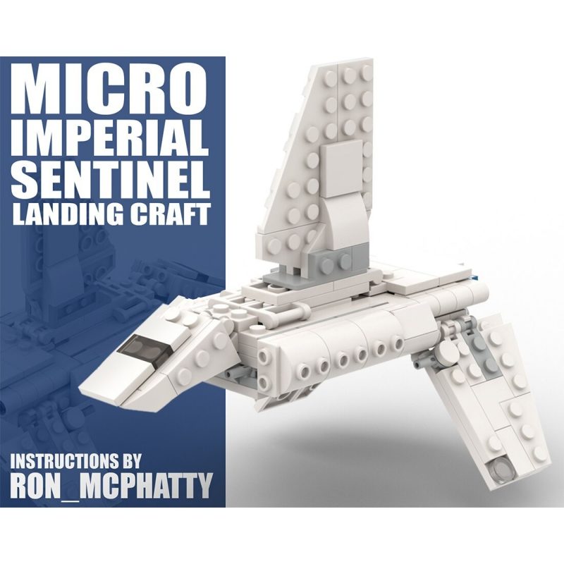 MOCBRICKLAND MOC-66835 Micro Imperial Sentinel Landing Craft