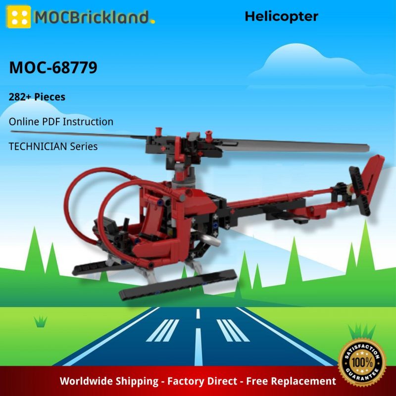 MOCBRICKLAND MOC-68779 Helicopter