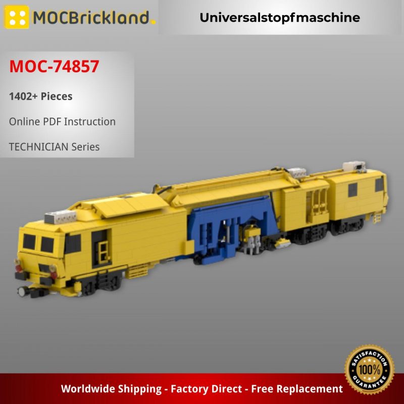 MOCBRICKLAND MOC-74857 Universalstopfmaschine