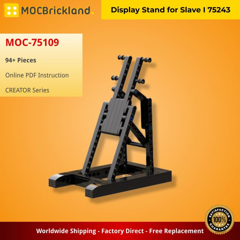 MOCBRICKLAND MOC-75109 Display Stand for Slave I 75243