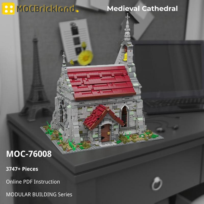 MOCBRICKLAND MOC-76008 Medieval Cathedral