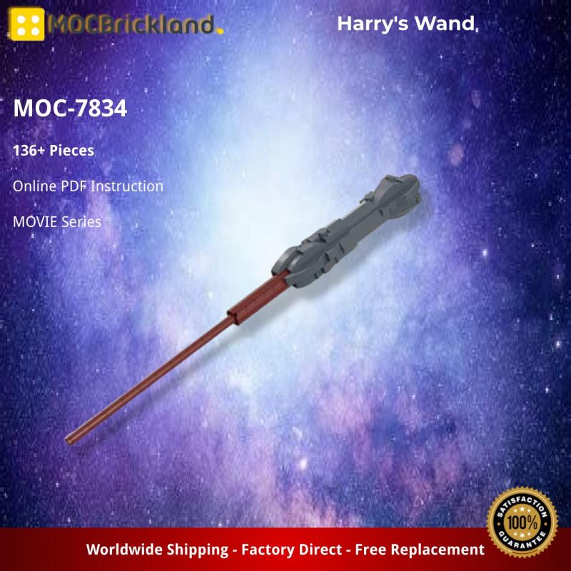 MOCBRICKLAND MOC-7834 Harry’s Wand