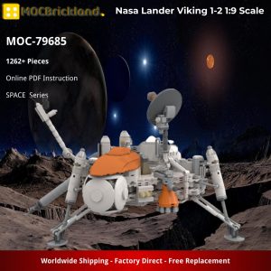 Mocbrickland Moc 79685 Nasa Lander Viking 1 2 19 Scale