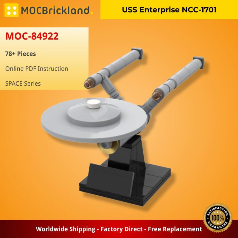 MOCBRICKLAND MOC-84922 USS Enterprise NCC-1701