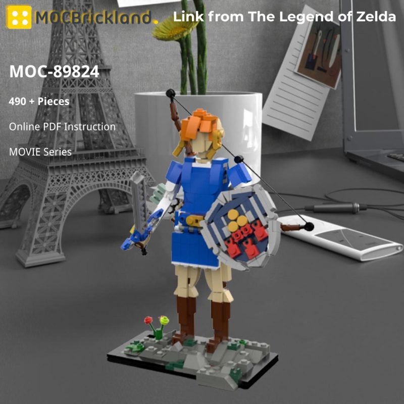 MOCBRICKLAND MOC-89824 Link from The Legend of Zelda