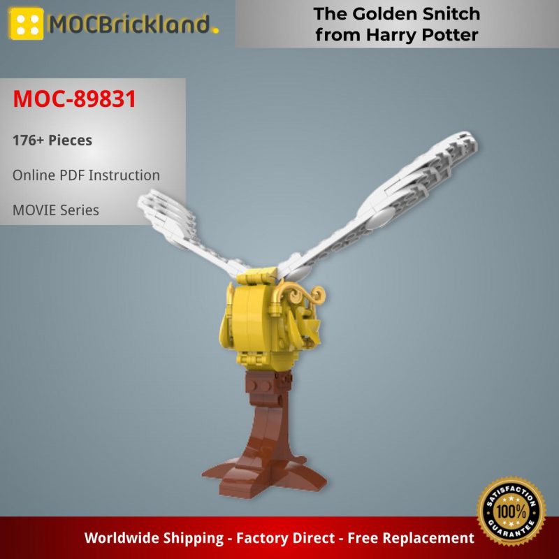 MOCBRICKLAND MOC-89831 The Golden Snitch from Harry Potter
