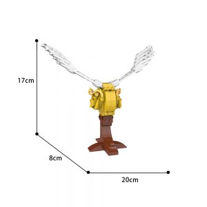Mocbrickland Moc 89831 The Golden Snitch From Harry Potter (4)