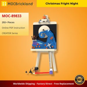 Mocbrickland Moc 89833 Christmas Fright Night (7)