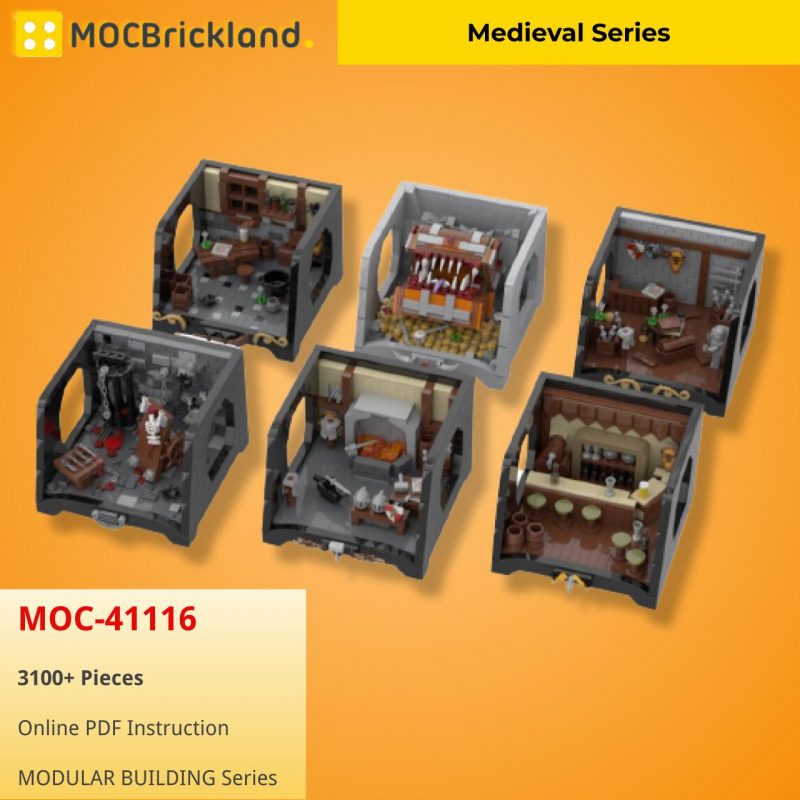 MOCBRICKLAND MOC-41116 Medieval Series
