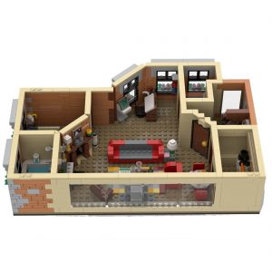 Modular Building Moc 80890 Himym Apartment By Legoartisan Mocbrickland (1)