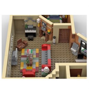 Modular Building Moc 80890 Himym Apartment By Legoartisan Mocbrickland (2)