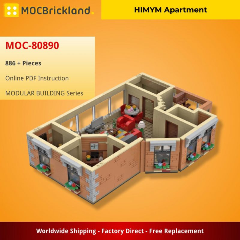 MOCBRICKLAND MOC-80890 HIMYM Apartment