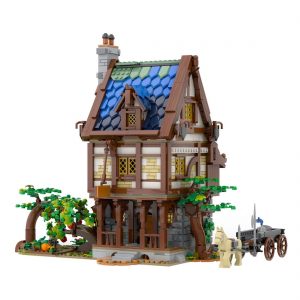 Modular Building Moc 83786 Medieval Tavern By Gr33tje13 Mocbrickland (4)