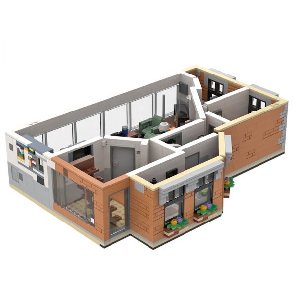 Modular Building Moc 83817 Seinfeld Apartment By Legoartisan Mocbrickland (1)