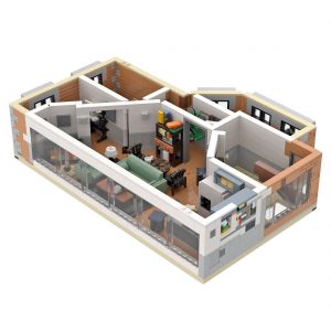 Modular Building Moc 83817 Seinfeld Apartment By Legoartisan Mocbrickland (4)