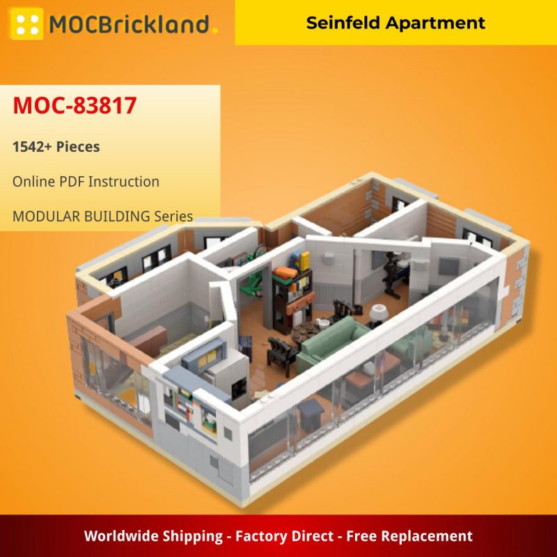 MOCBRICKLAND MOC-83817 Seinfeld Apartment