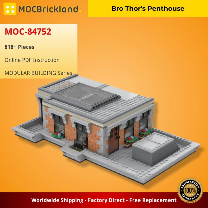 MOCBRICKLAND MOC-84752 Bro Thor’s Penthouse