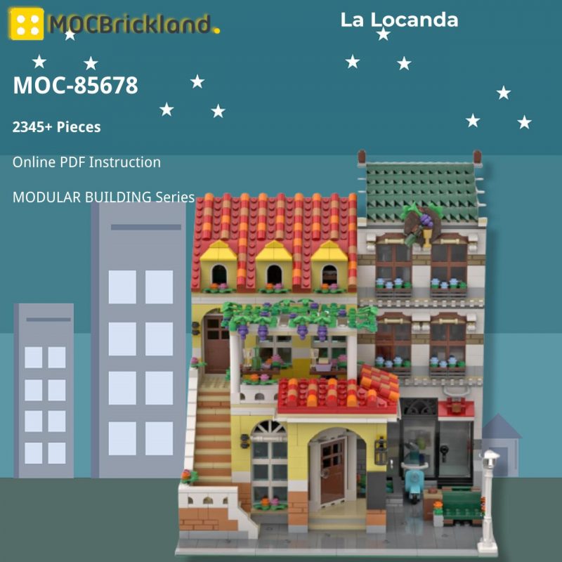 MOCBRICKLAND MOC-85678 La Locanda