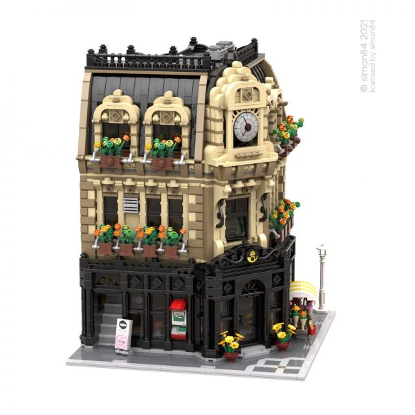Modular Building Moc 88507 Post Office By Simon84 Mocbrickland (2)