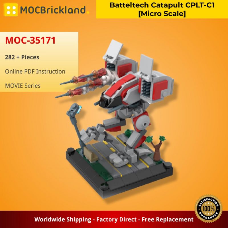 MOCBRICKLAND MOC-35171 Batteltech Catapult CPLT-C1 [Micro Scale]