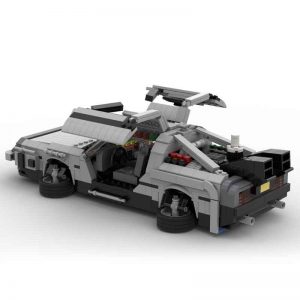Movie Moc 38590 Delorean Time Machine From Back To The Future By Ycbricks Mocbrickland (3)