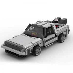 Movie Moc 38590 Delorean Time Machine From Back To The Future By Ycbricks Mocbrickland (6)
