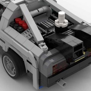 Movie Moc 38590 Delorean Time Machine From Back To The Future By Ycbricks Mocbrickland (7)