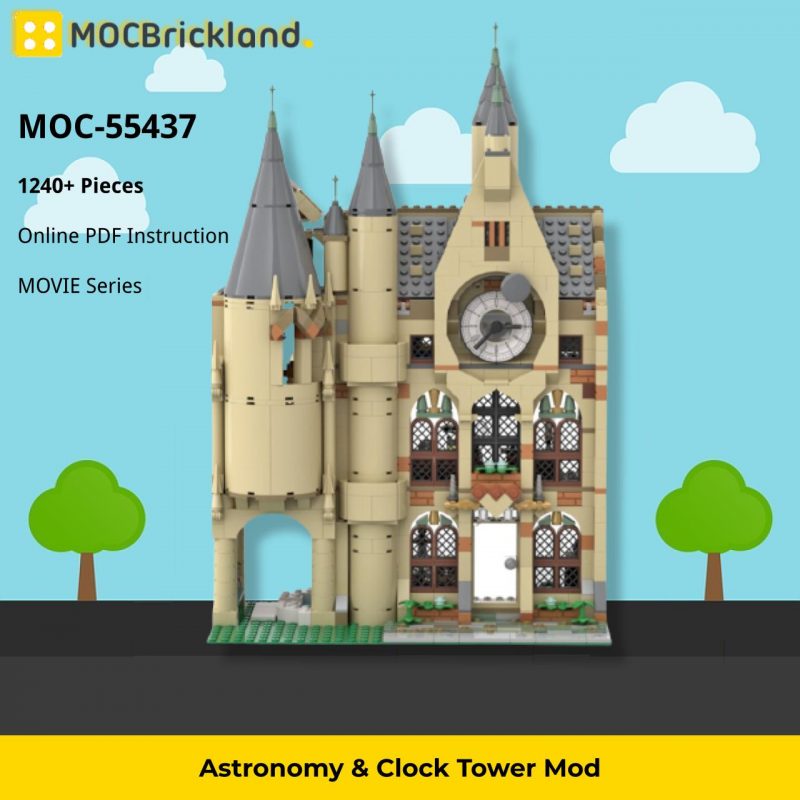 MOCBRICKLAND MOC-55437 Astronomy & Clock Tower Mod