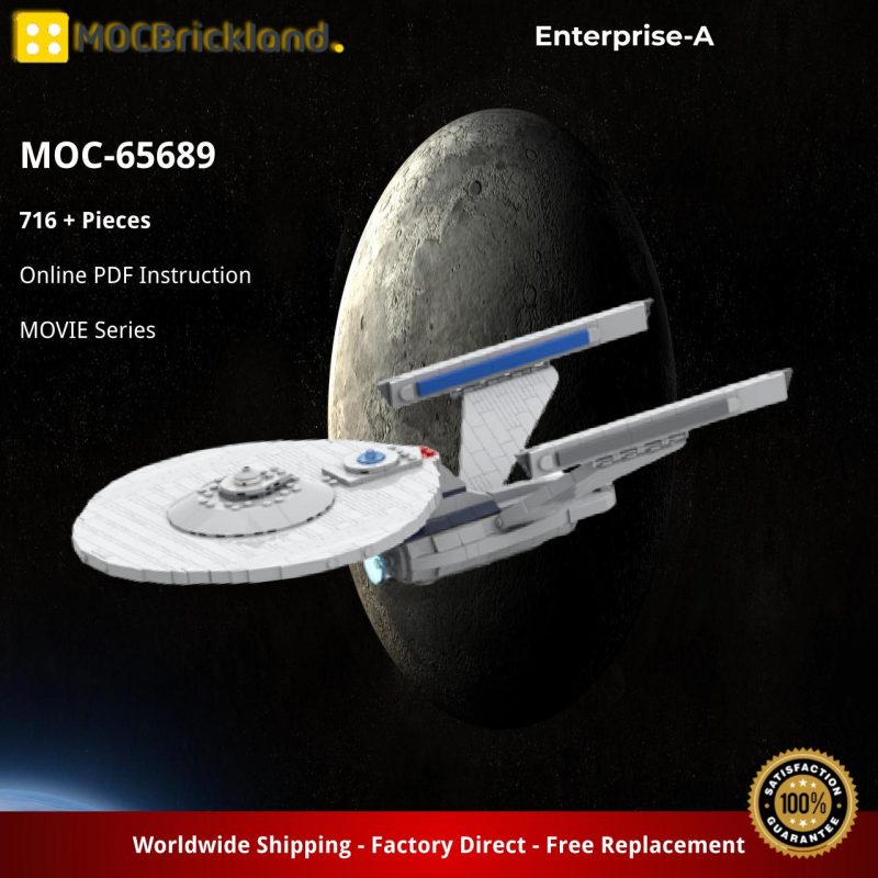 MOCBRICKLAND MOC-65689 Enterprise-A