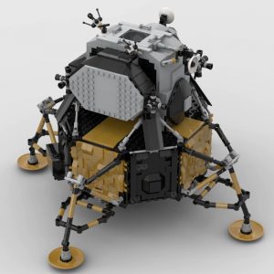Space Moc 29829 Apollo Lunar Module By Freakcube Mocbrickland (4)
