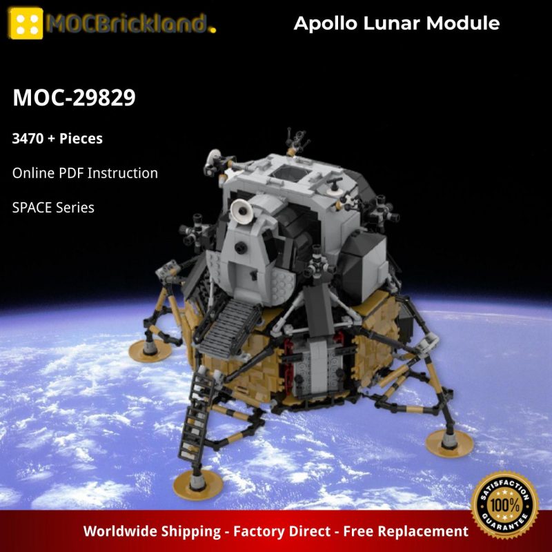 MOCBRICKLAND MOC-29829 Apollo Lunar Module
