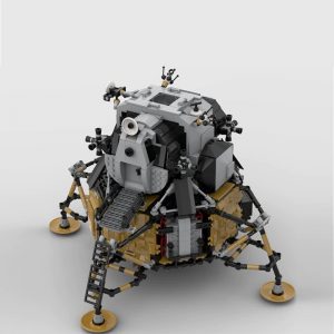 Space Moc 29829 Apollo Lunar Module By Freakcube Mocbrickland (6)