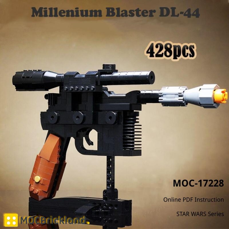 MOCBRICKLAND MOC-17228 Millenium Blaster DL-44