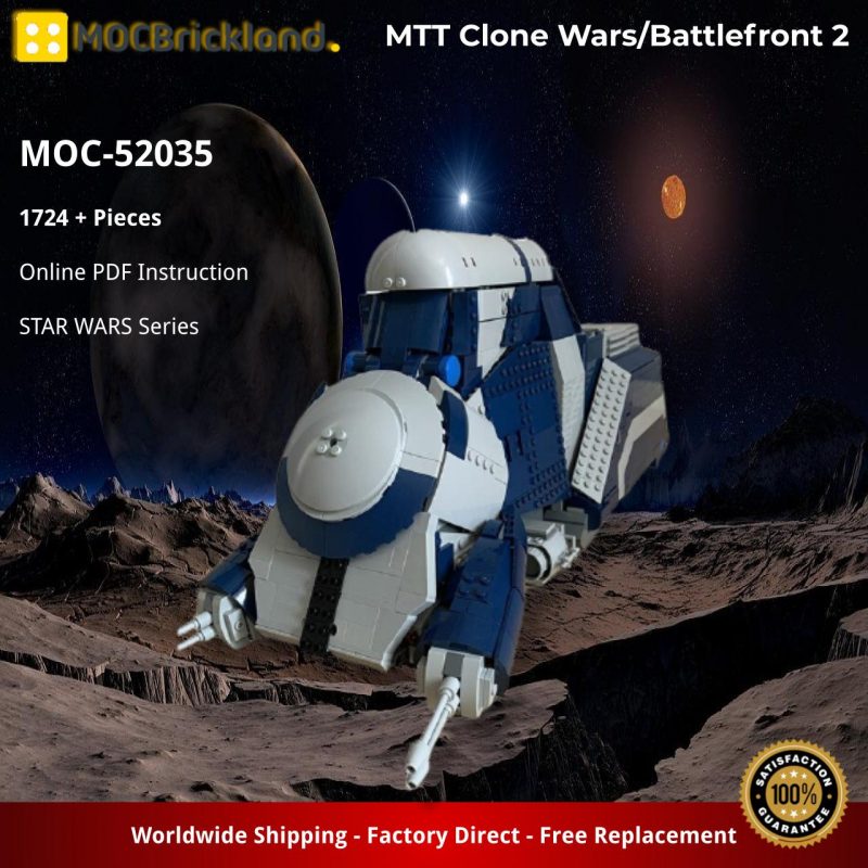 MOCBRICKLAND MOC-52035 MTT Clone Wars/Battlefront 2