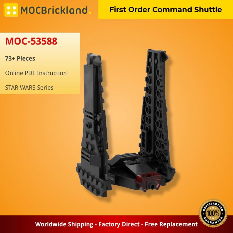 MOCBRICKLAND MOC-53588 First Order Command Shuttle