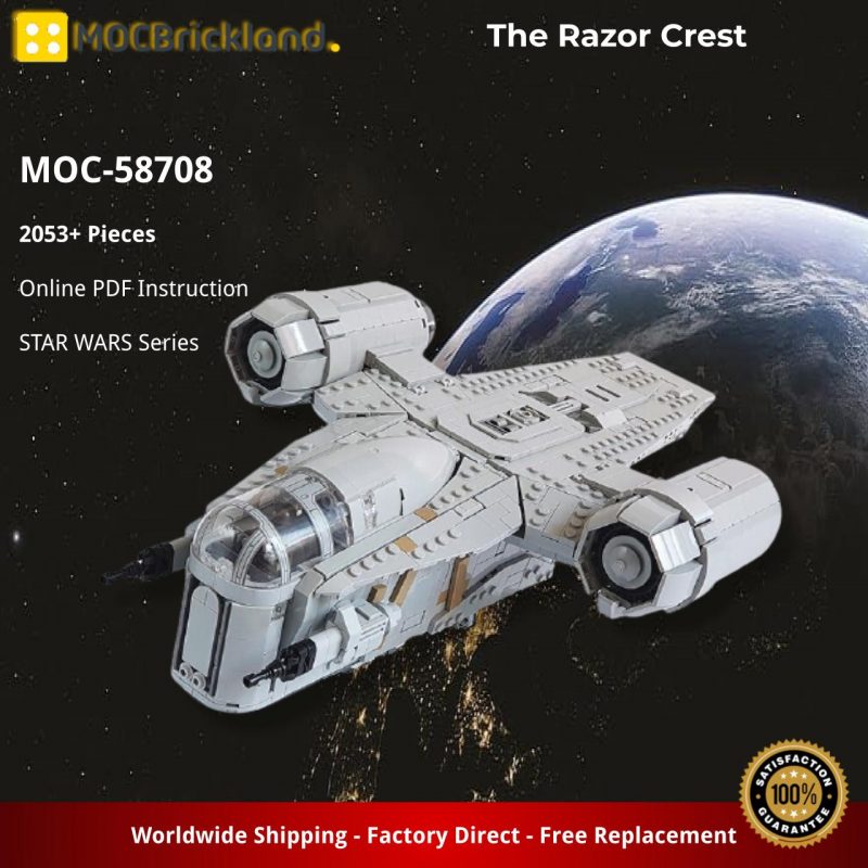 MOCBRICKLAND MOC-58708 The Razor Crest