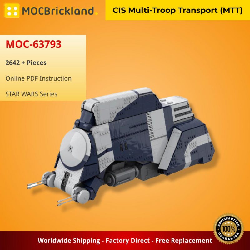 MOCBRICKLAND MOC-63793 CIS Multi-Troop Transport (MTT)