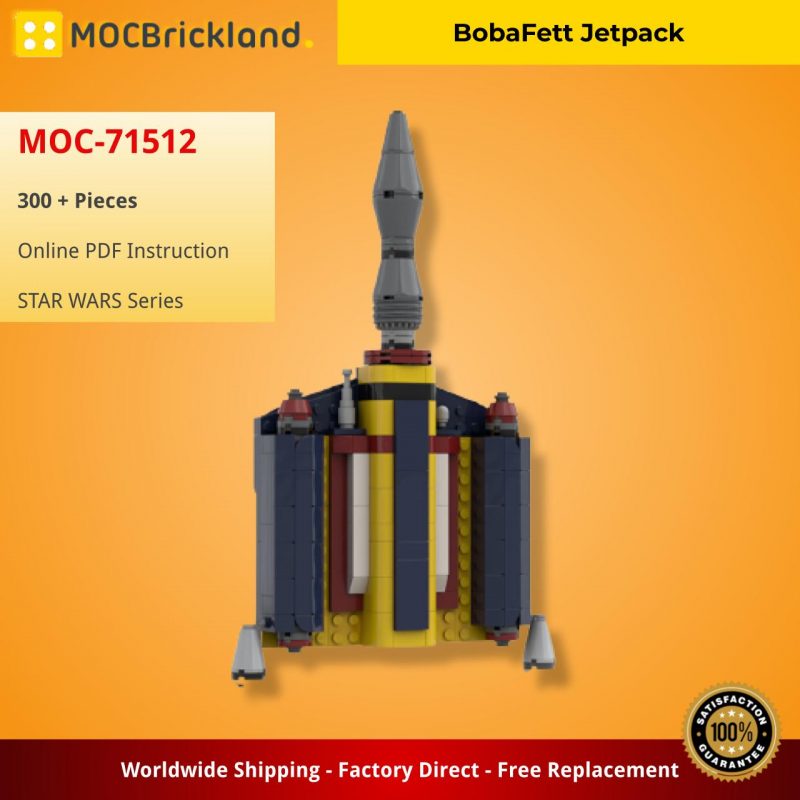 MOCBRICKLAND MOC-71512 BobaFett Jetpack