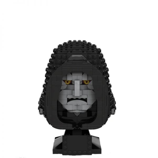 Star Wars Moc 72686 Emperor Palpatine Bust Helmet Collection Style By Albo.lego Mocbrickland (1)