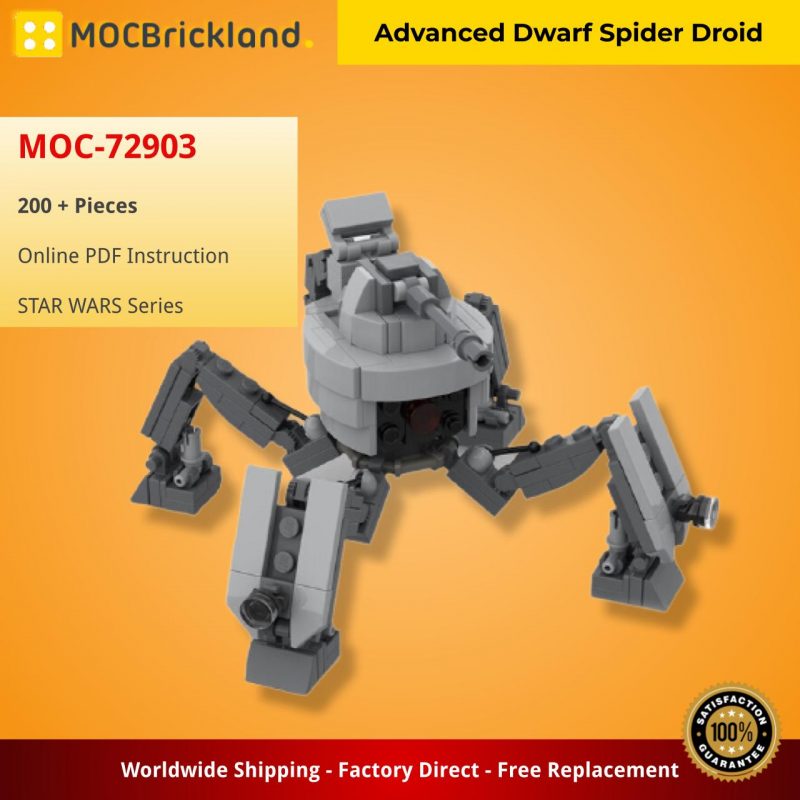 MOCBRICKLAND MOC-72903 Advanced Dwarf Spider Droid