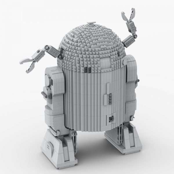 Star Wars Moc 73905 Ucs Concept R2 D2 By Bowdbricks Mocbrickland (6)