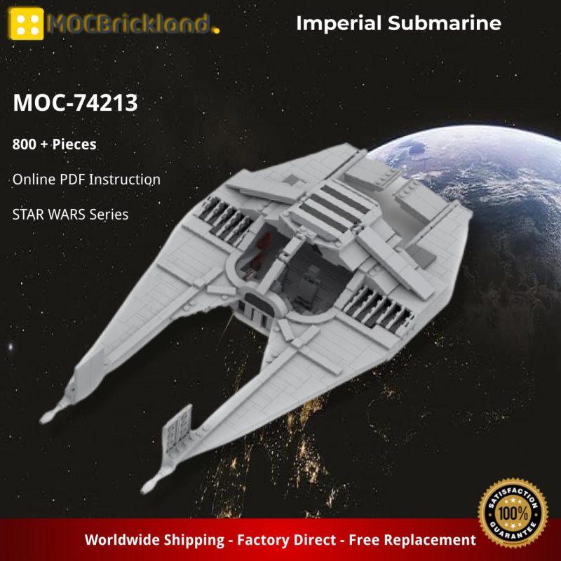 MOCBRICKLAND MOC-74213 Imperial Submarine