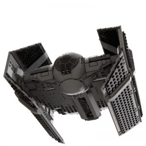 Star Wars Moc 74856 Tie Ad Advanced X1 (vader's Ship) By Thomin Mocbrickland (6)