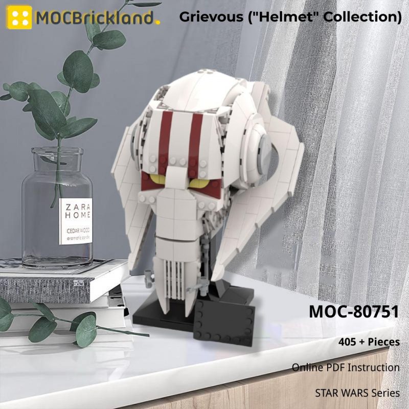 MOCBRICKLAND MOC-80751 Grievous (“Helmet” Collection)