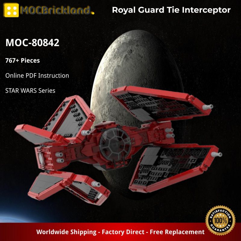 MOCBRICKLAND MOC-80842 Royal Guard Tie Interceptor