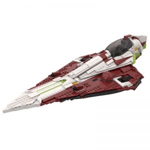 Star Wars Moc 86201 Custom Ucs Obi Wan’s Starfighter By Moorebrix Mocbrickland (2)